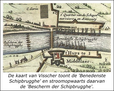 De schipbrug bij Middelaar